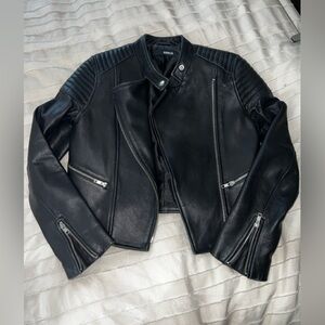 🖤Nicholas the Label | Stylish Black Leather Moto Jacket 🖤